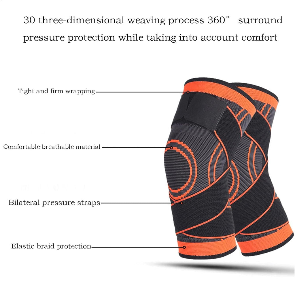 🦵 Unisex Knee Support Brace — Adjustable Compression for Sports & Workout