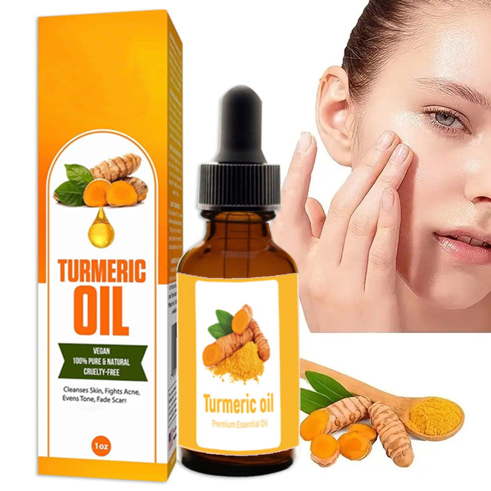 🌿 Turmeric Face & Body Serum — Dark Spot Corrector, Anti-Aging & Glowing Skin
