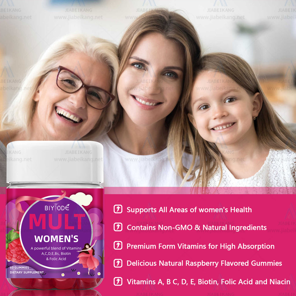 💊 Women's Multi Vitamin Gummies — Folic Acid, Biotin & Daily Nutrients