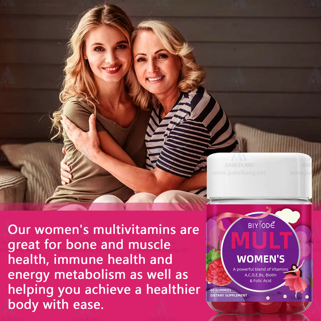 💊 Women's Multi Vitamin Gummies — Folic Acid, Biotin & Daily Nutrients