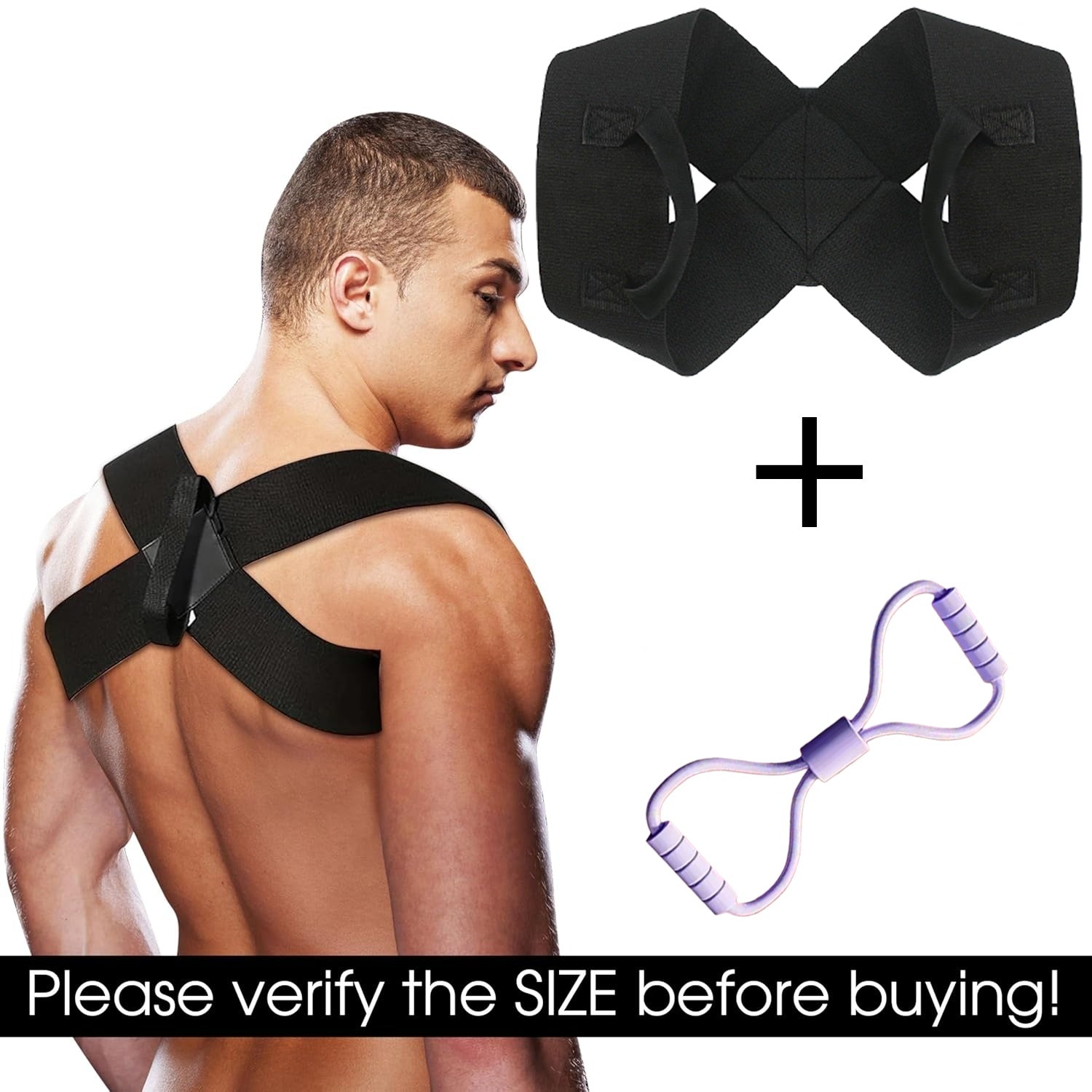 💪 Adjustable Weighted Shoulder Straps — Fitness & Muscle Training Equipment