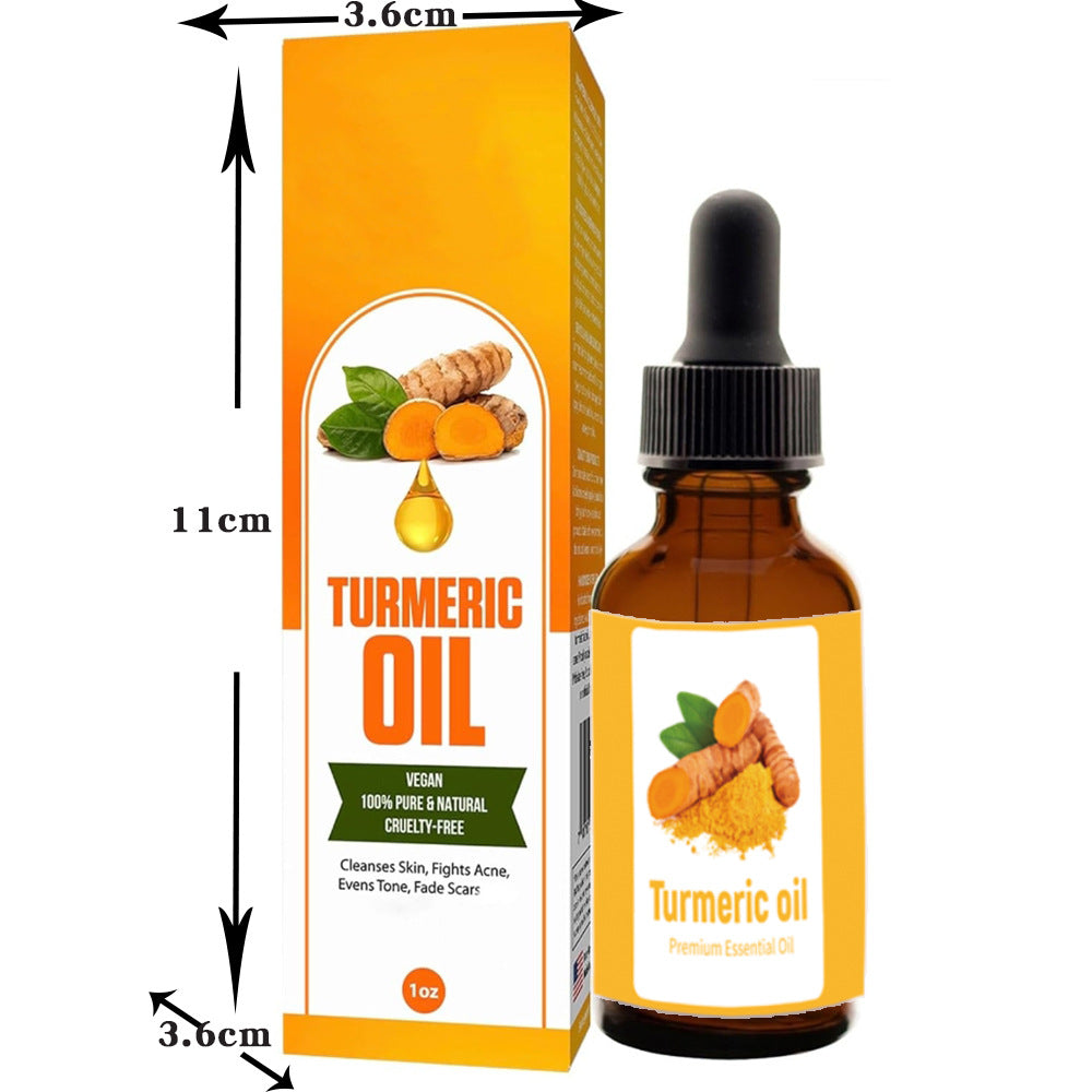 🌿 Turmeric Face & Body Serum — Dark Spot Corrector, Anti-Aging & Glowing Skin